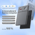 AI-Driven 64GB Voice Recorder with Real-Time Transcription